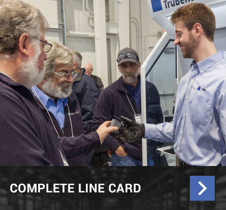 complete line card section with employees
